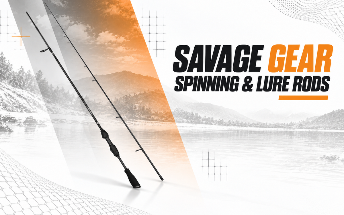 Savage Gear spinning and lure rods