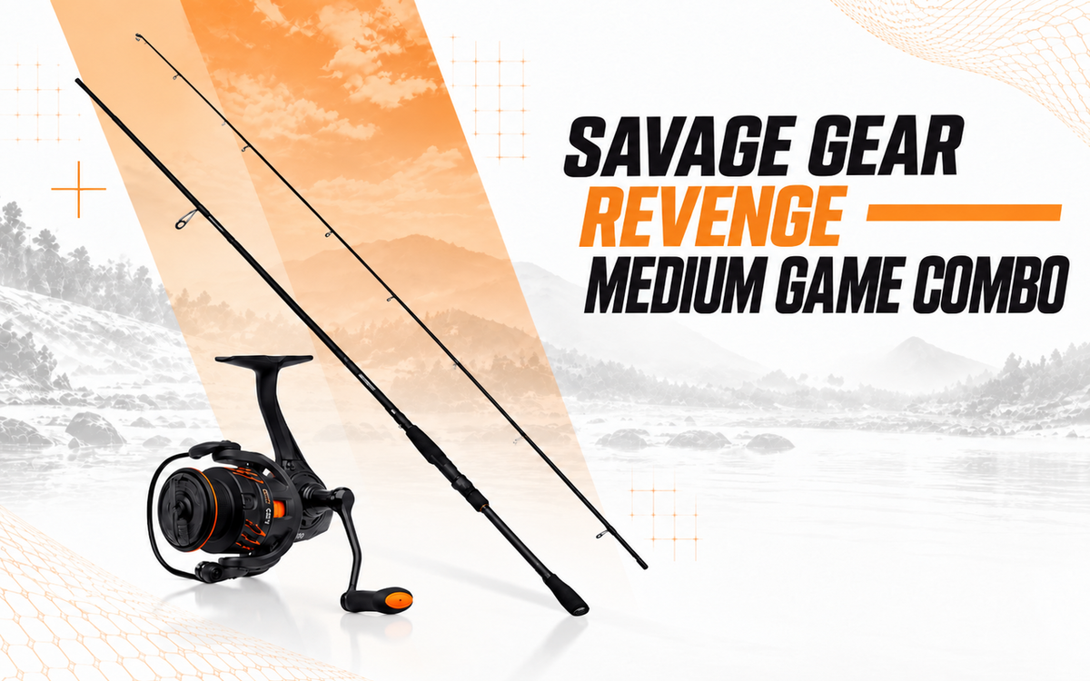 Savage Gear Revenge Medium Game spinning combo - G3 banner