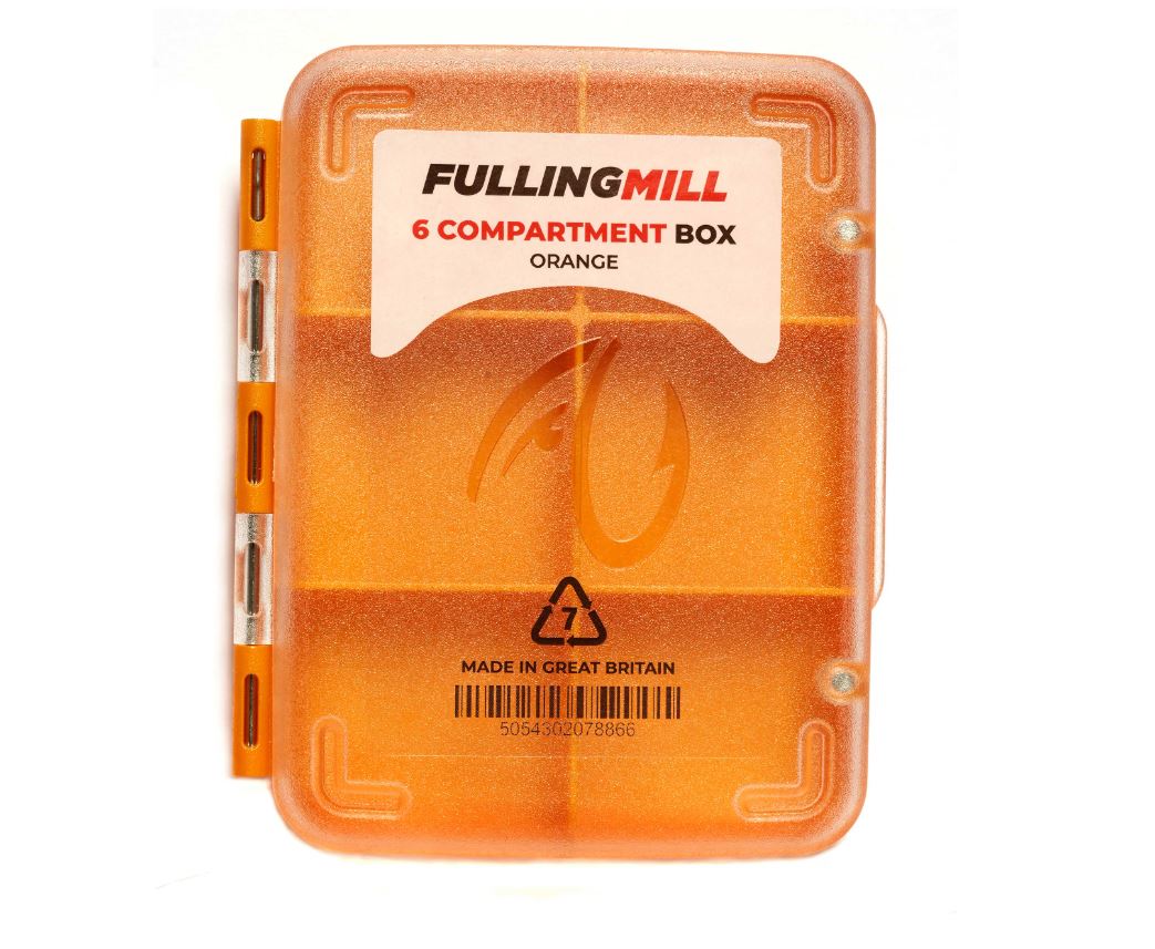 Fulling Mill 6 Compartment Fly Fishing Fly Box