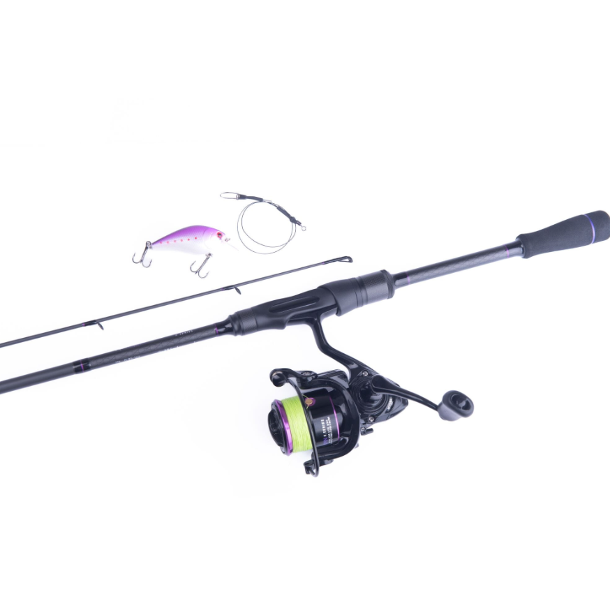 Wychwood Agitator LR-S RTF Spinning Lure Rod Kit 7ft - Predator Rod & Reel Kit