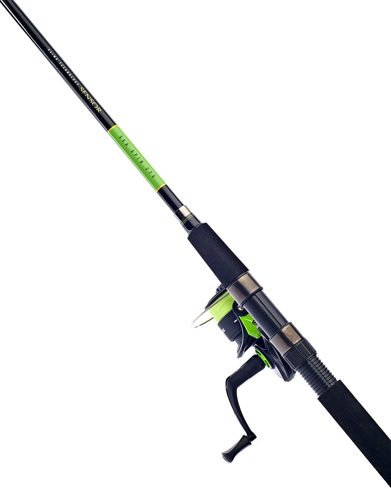 Daiwa Sensor Sea Lure Rod & Reel Combo - 9ft | 30-50g Telescopic Spinning Combo
