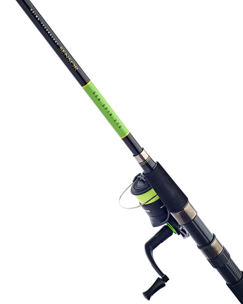 Daiwa Sensor Sea Lure Rod & Reel Combo - 9ft | 30-50g Telescopic Spinning Combo
