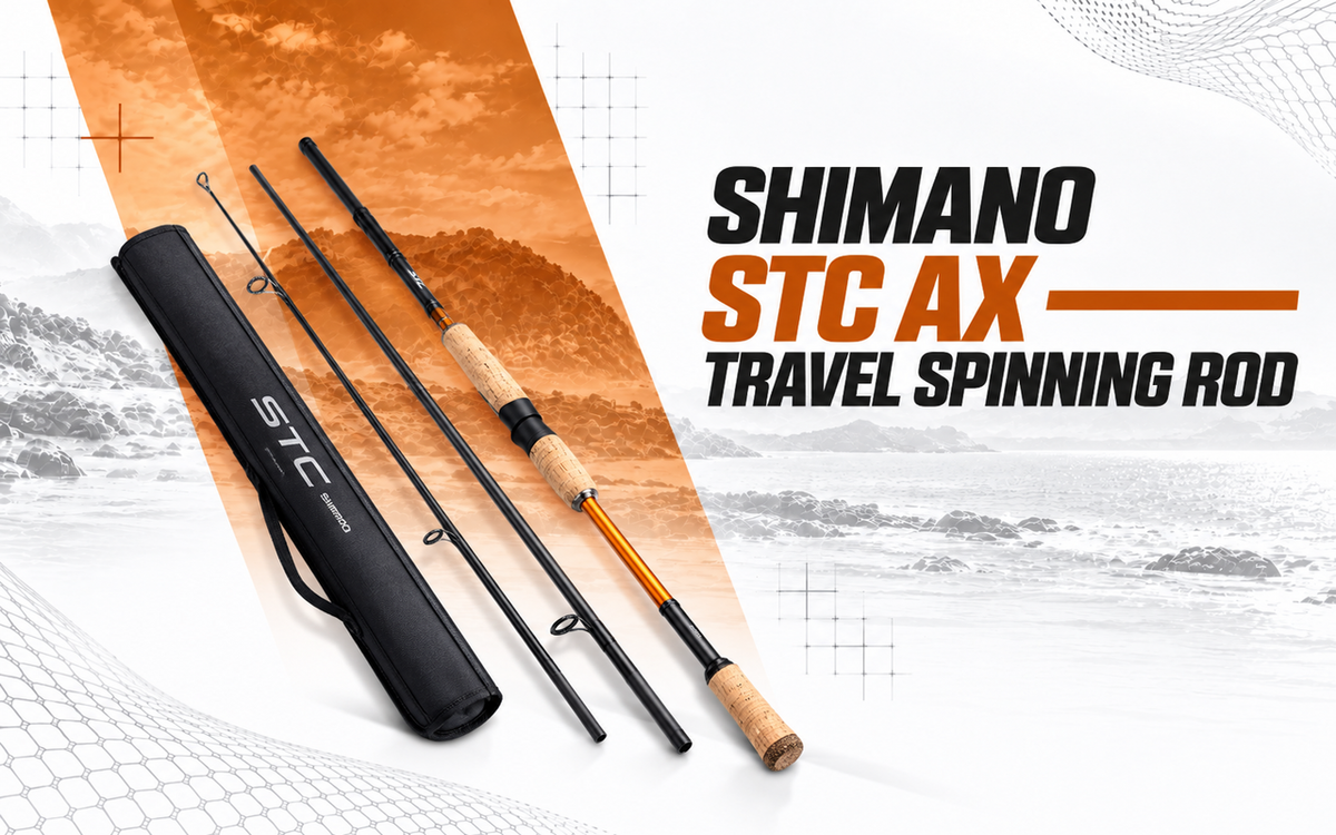 Shimano STC AX travel spinning rod - G3 banner