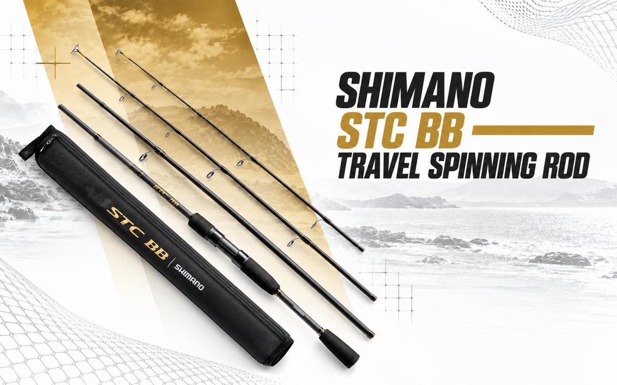 Shimano STC BB travel spinning rod - G3 banner