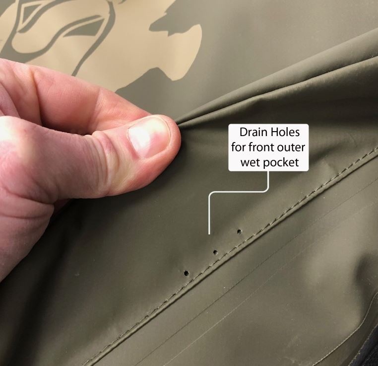 Vass Edition 3 Dry Fishing Ruck Sack 40L -Waterproof Roll top Fishing Tackle Bag