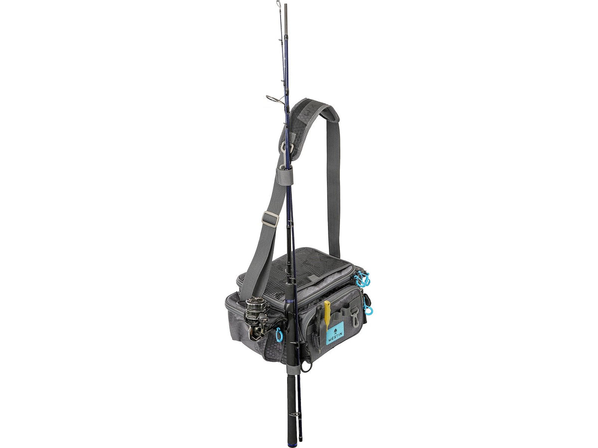 Westin W4 HD Lure Bag Medium - 3 Tackle Boxes Included - Fishing Tackle Bag 