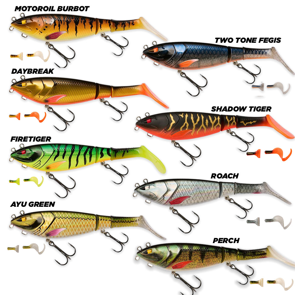 Berkley Zilla Tailswinger Hybrid Lure - Includes 3 tails