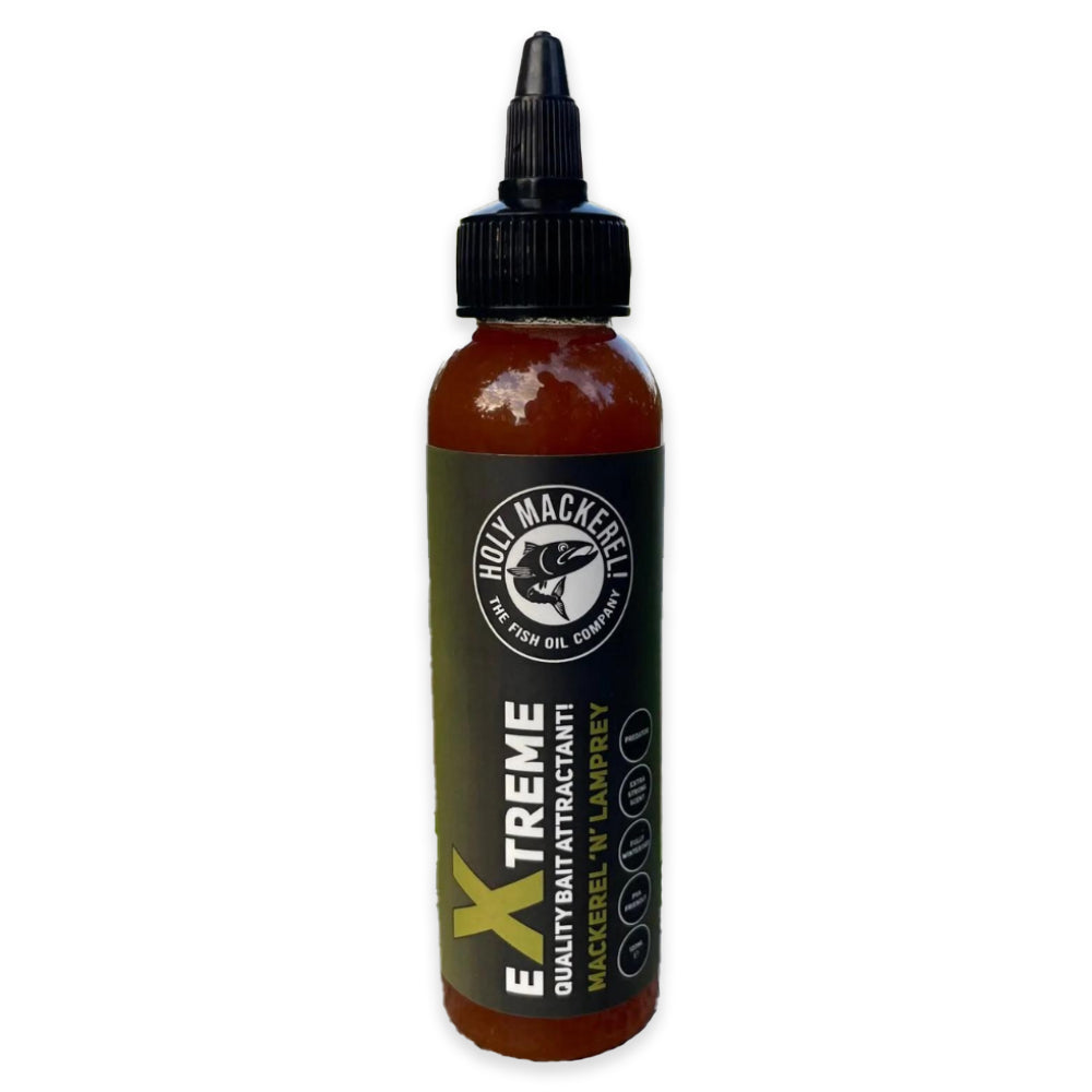 Holy Mackerel Fish Oil 120Ml Bottles | Syringe Kit - Bait Attractant