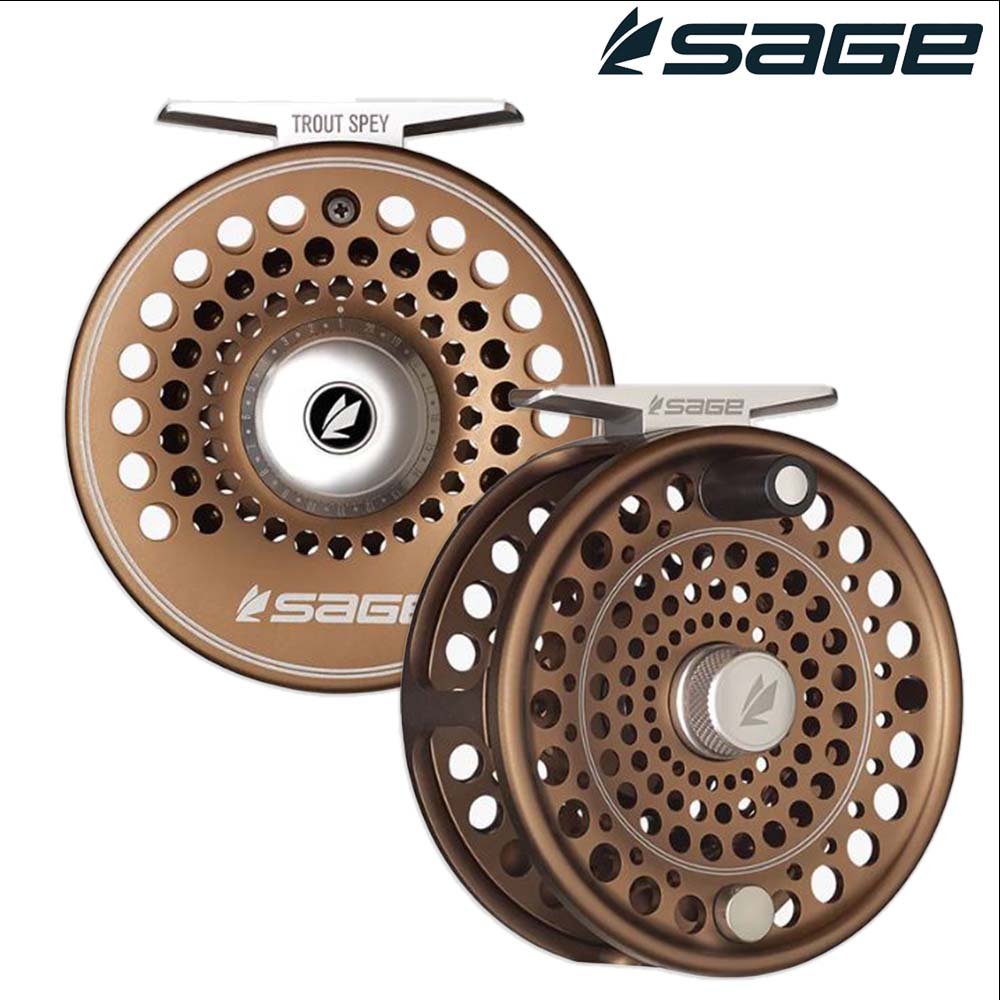 Sage Spey Fly Fishing Reel #6/7/8 - Bronze