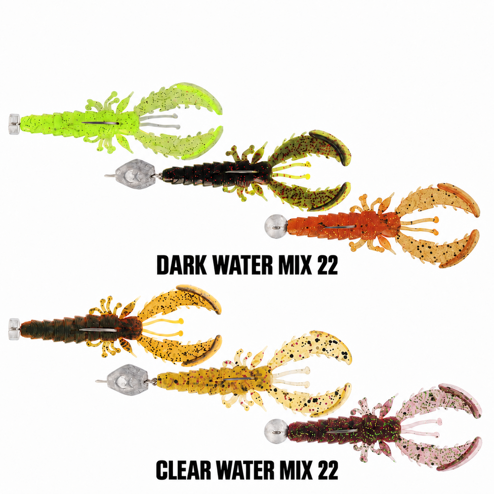 Westin CreCraw Slim R'N'R V2 - 7.5cm | 5g/7g/10g - 3pcs