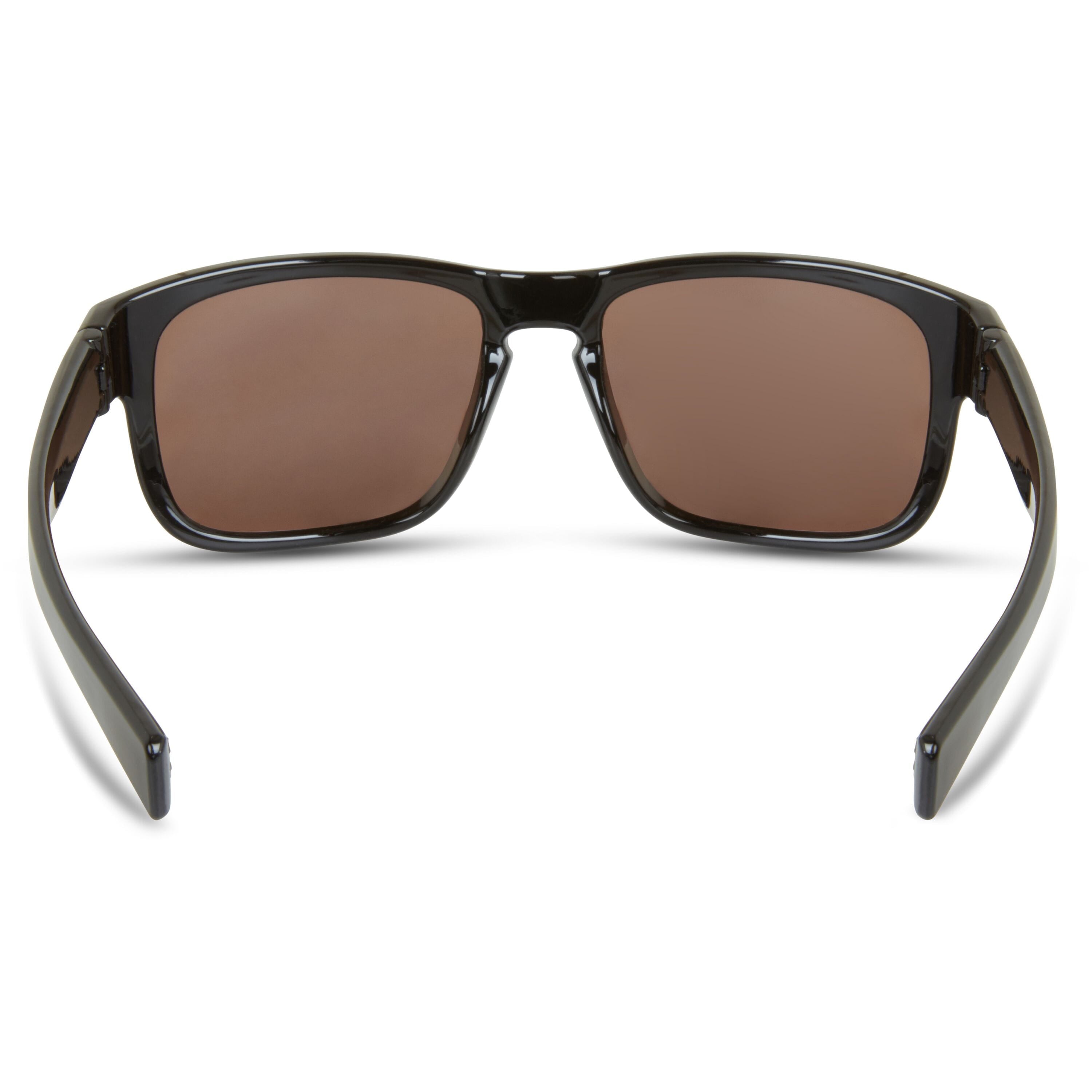 Madison Signal Gloss Black Sunglasses - Polarised Bronze Mirror Lens 