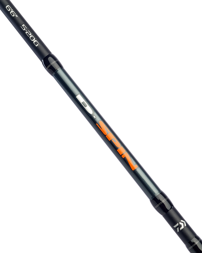 Daiwa D-Spin Sweepfire Rod & Reel Fishing Combo - 6ft6 | 5-20g | 2500 With Braid