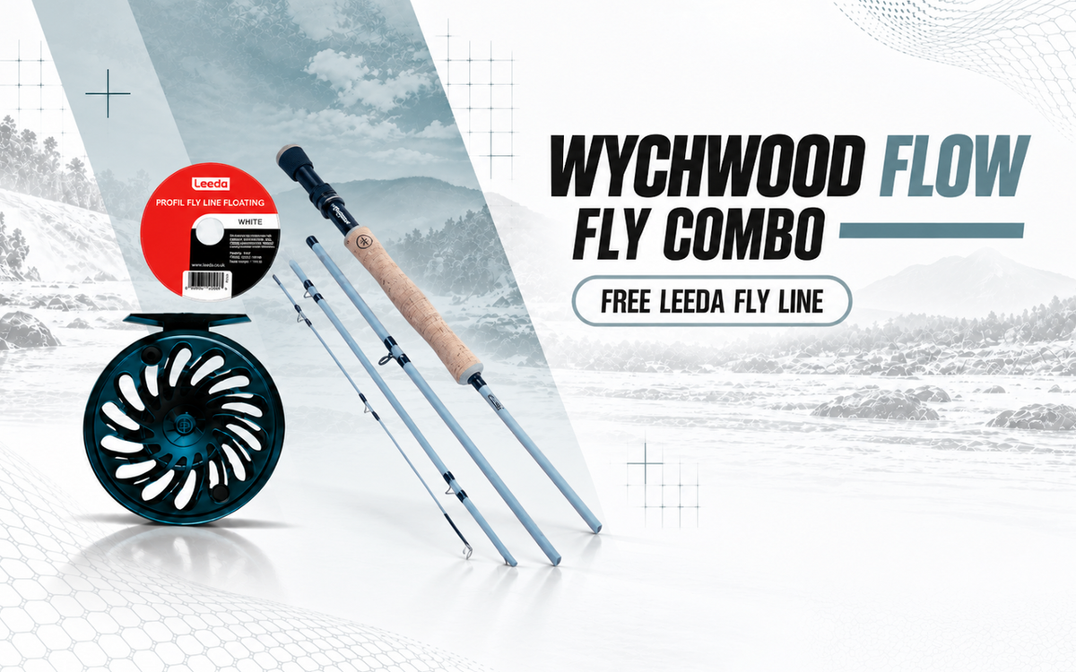 Wychwood Flow fly combo with free Leeda fly line