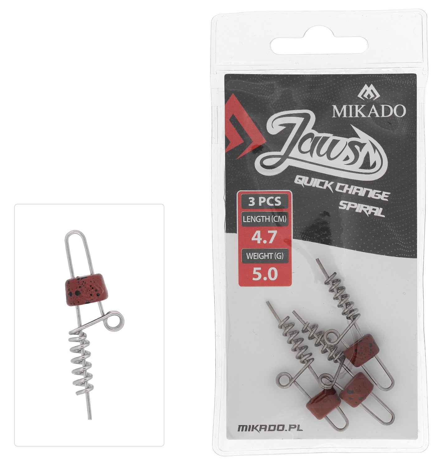 Mikado Jaws Quick Change Spiral