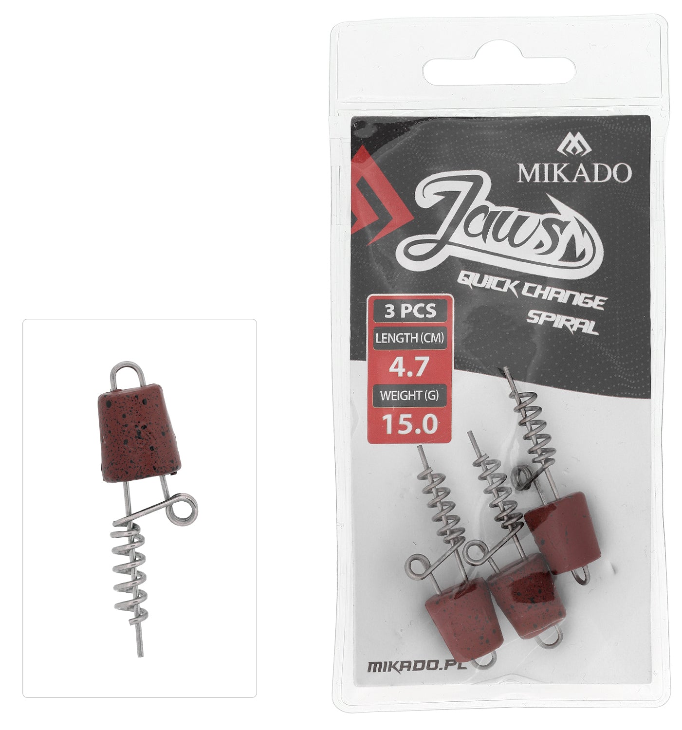 Mikado Jaws Quick Change Spiral