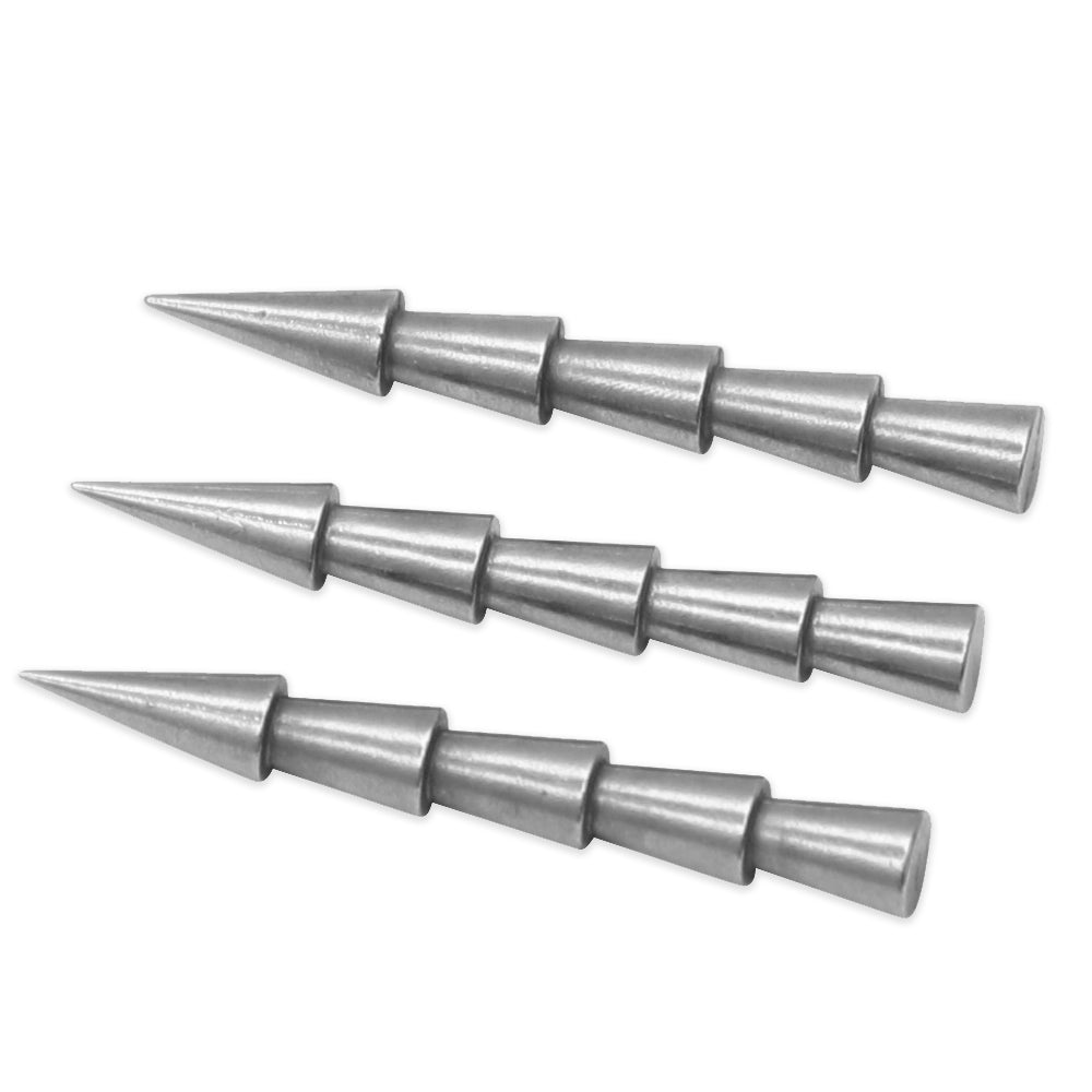 Mikado Jaws Tungsten Spike Pins For Lures 3pcs