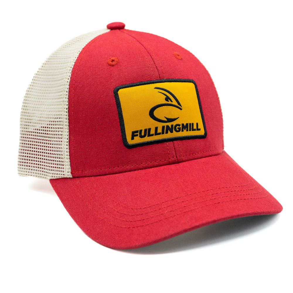 Fulling Mill Rising Sun Trucker Fishing Hat - Fly Fishing Cap