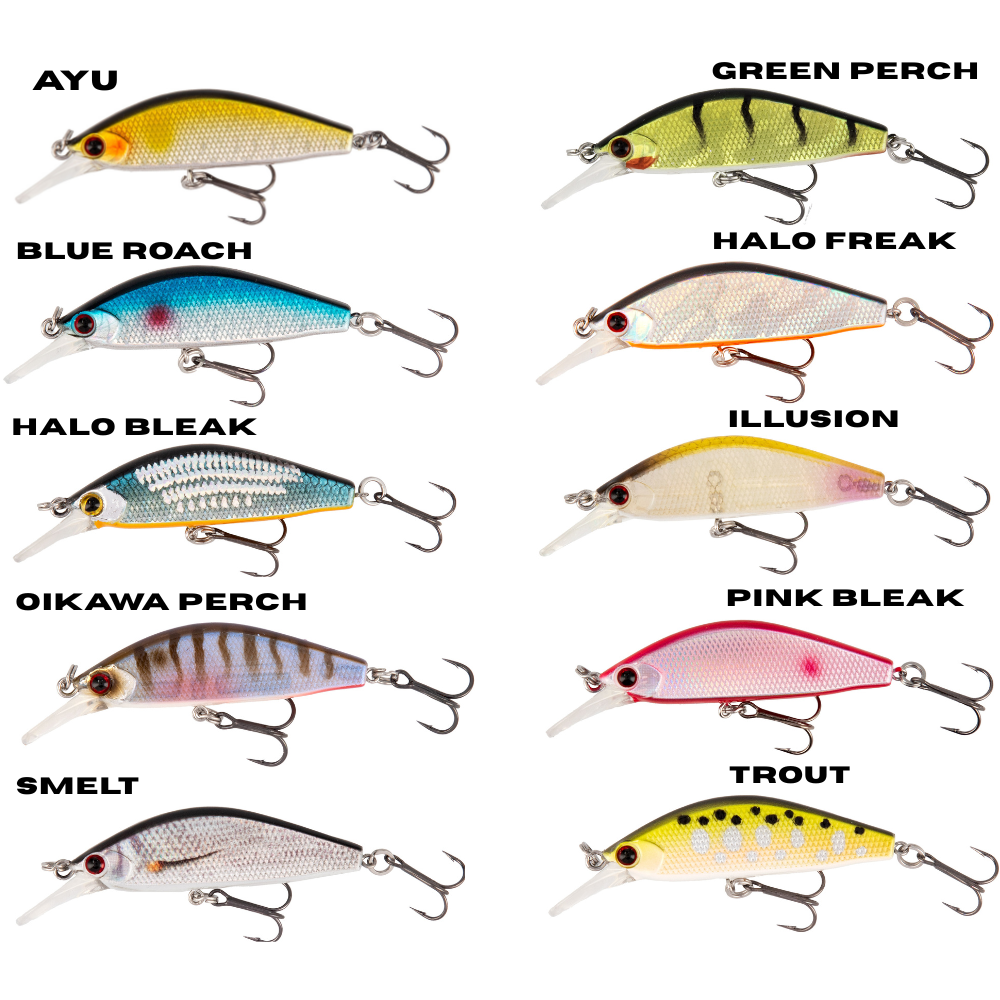 Mikado Wobbler Mambo Sinking Fishing Lure - 4cm | 4.8g