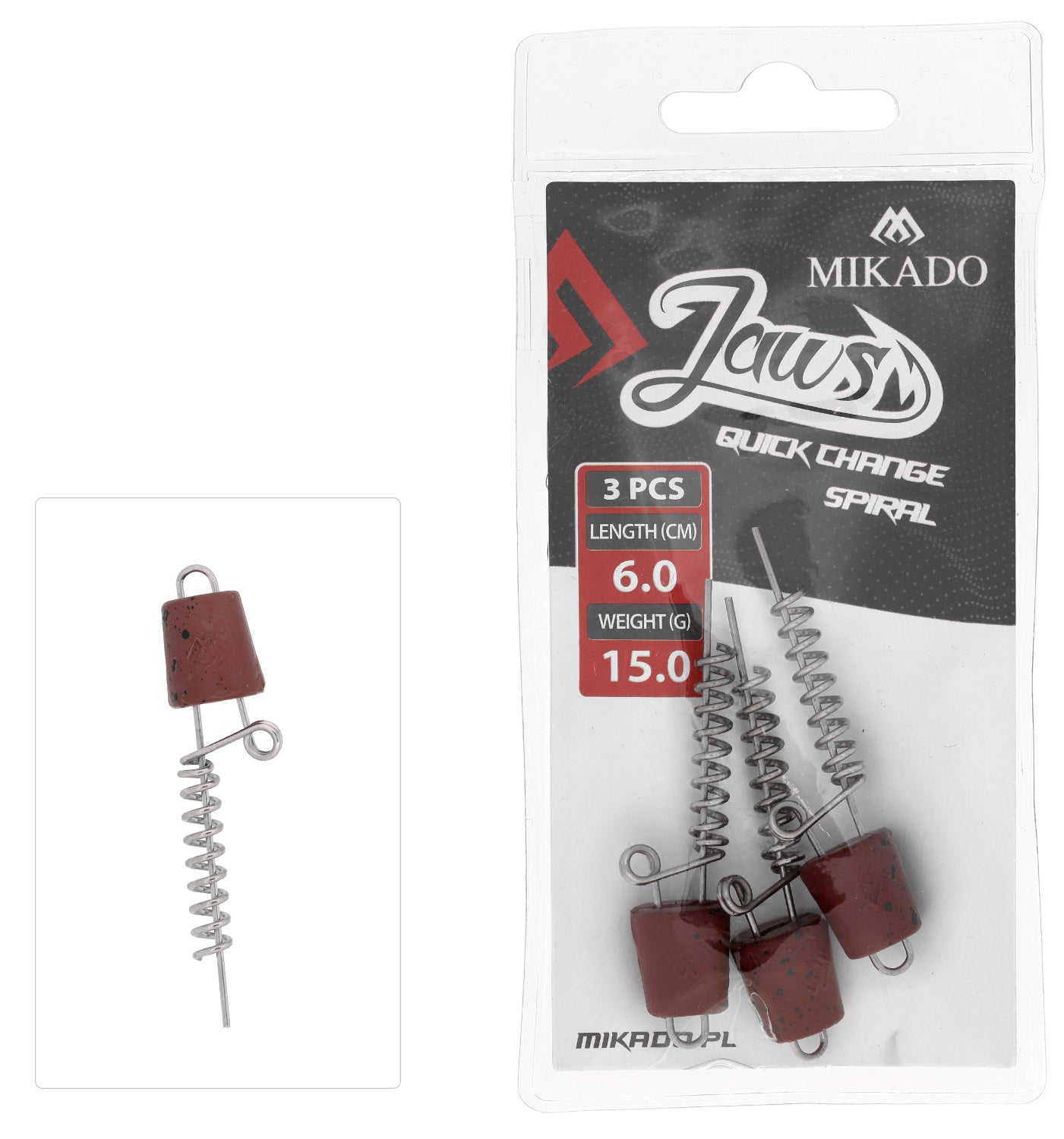 Mikado Jaws Quick Change Spiral