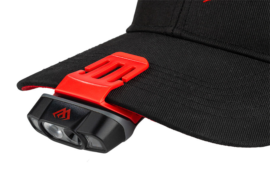 Mikado Motion Sensor Clip On Head Torch  - 260 LUMENS - Includes Head Band Strap