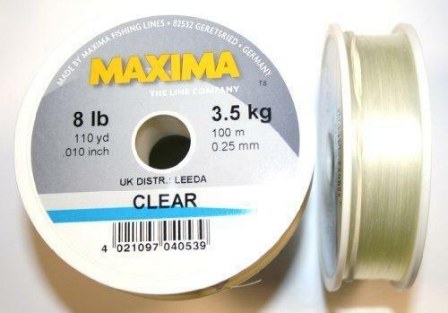 Maxima Leader Fishing Line 100m Spool - 3lb-20lb