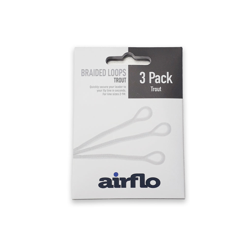 Airflo Trout Ultra Braided Loops X3 - Trout Fly Fishing