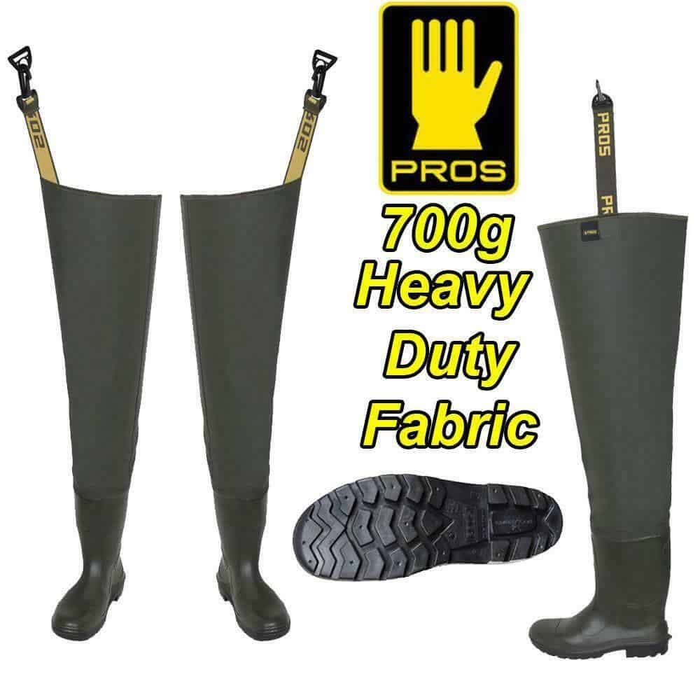 Pros 700G Deluxe Heavy Duty Thigh Waders