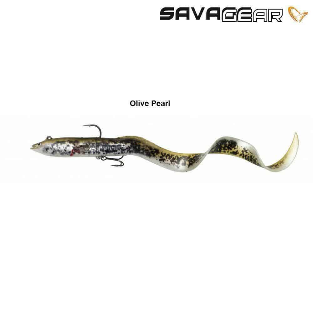 Savage Gear 4D Real Eel Ready To Fish Lures  20Cm 38Gm