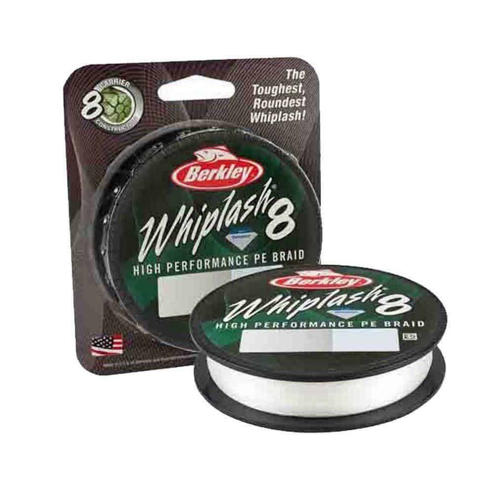 Berkley Whiplash 8 Carrier Braid Fishing Line 300m - Green / 24lb - 0.06mm