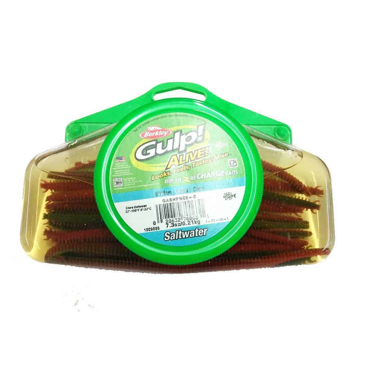 Berkley Powerbait Gulp Alive Nereis Rag Worm 6