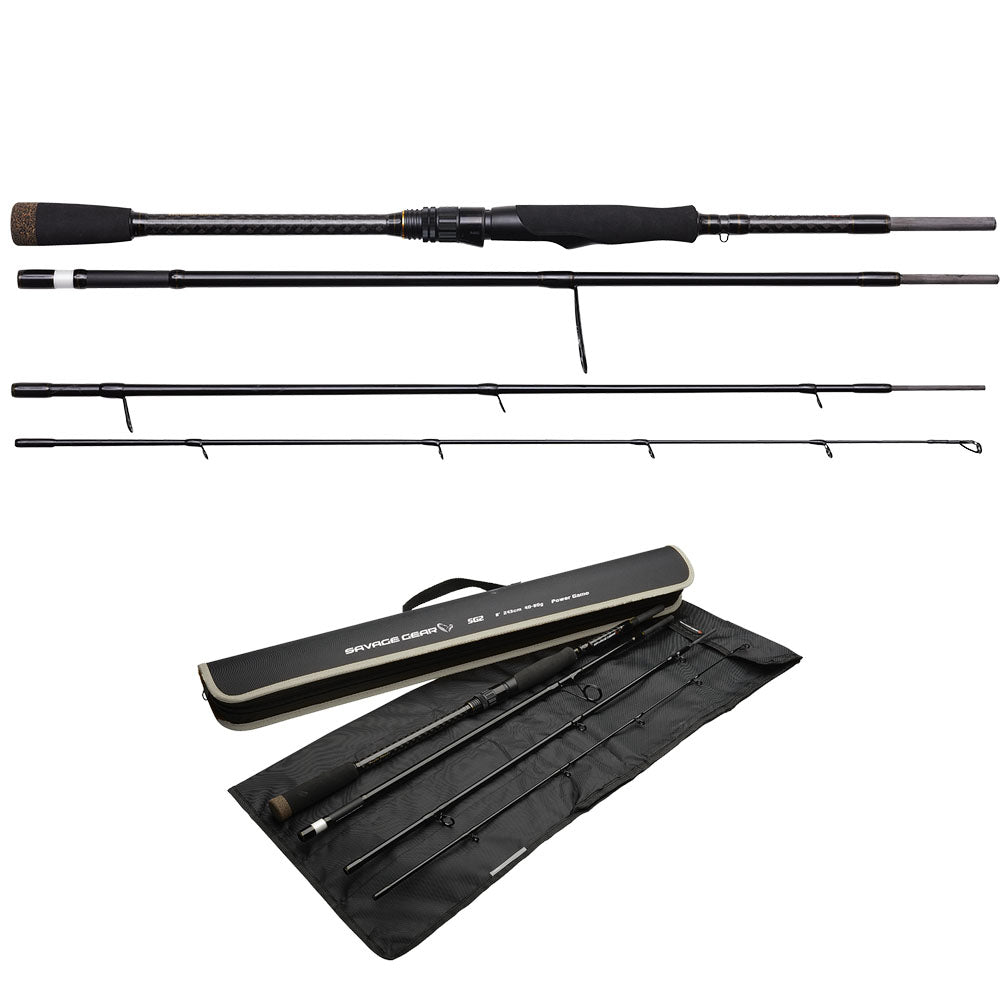 Savage Gear SG2 Medium Game Travel Rod - 4 Piece