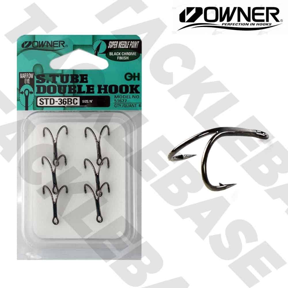 Owner Std36Bc Salmon Tube Fly Double - 6 Per Pack