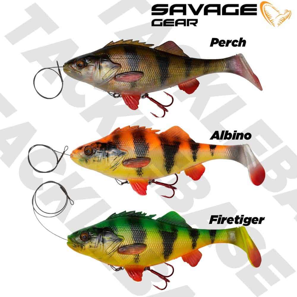 Savage Gear New 4D Line Thru Perch Shad
