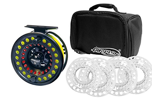 Airflo Switch Fly Fishing Reel + 5 Spools & Carry Case - 4/7