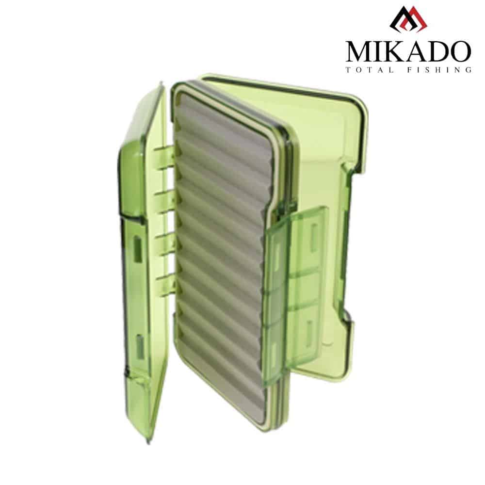 Mikado Green Waterproof Fly Box