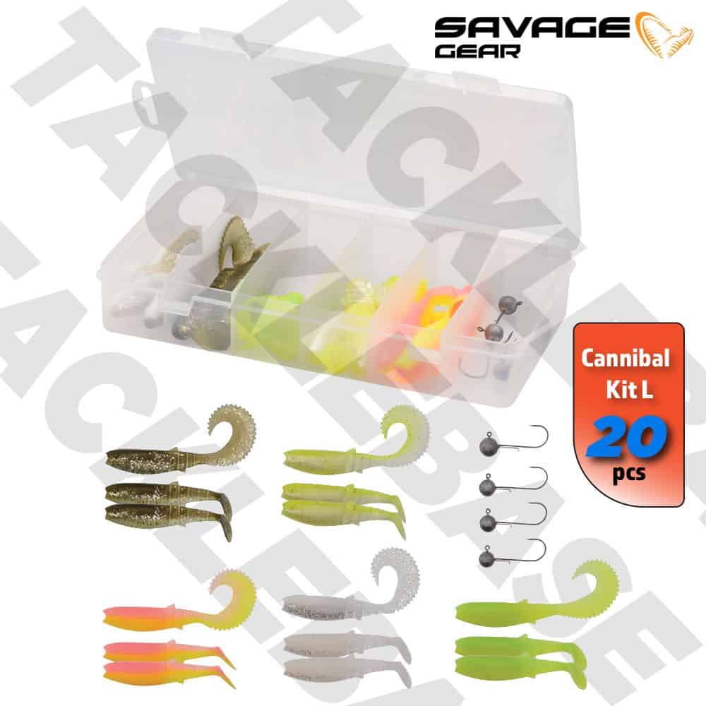 Savage Gear Cannibal Kit Predator Fishing - 20Pcs - Large