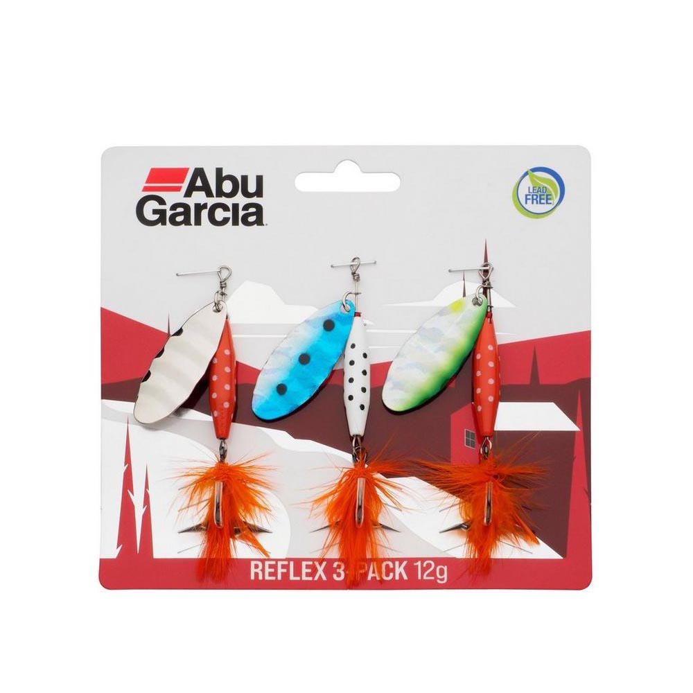 Abu Garcia Reflex Spinners 3 Pack
