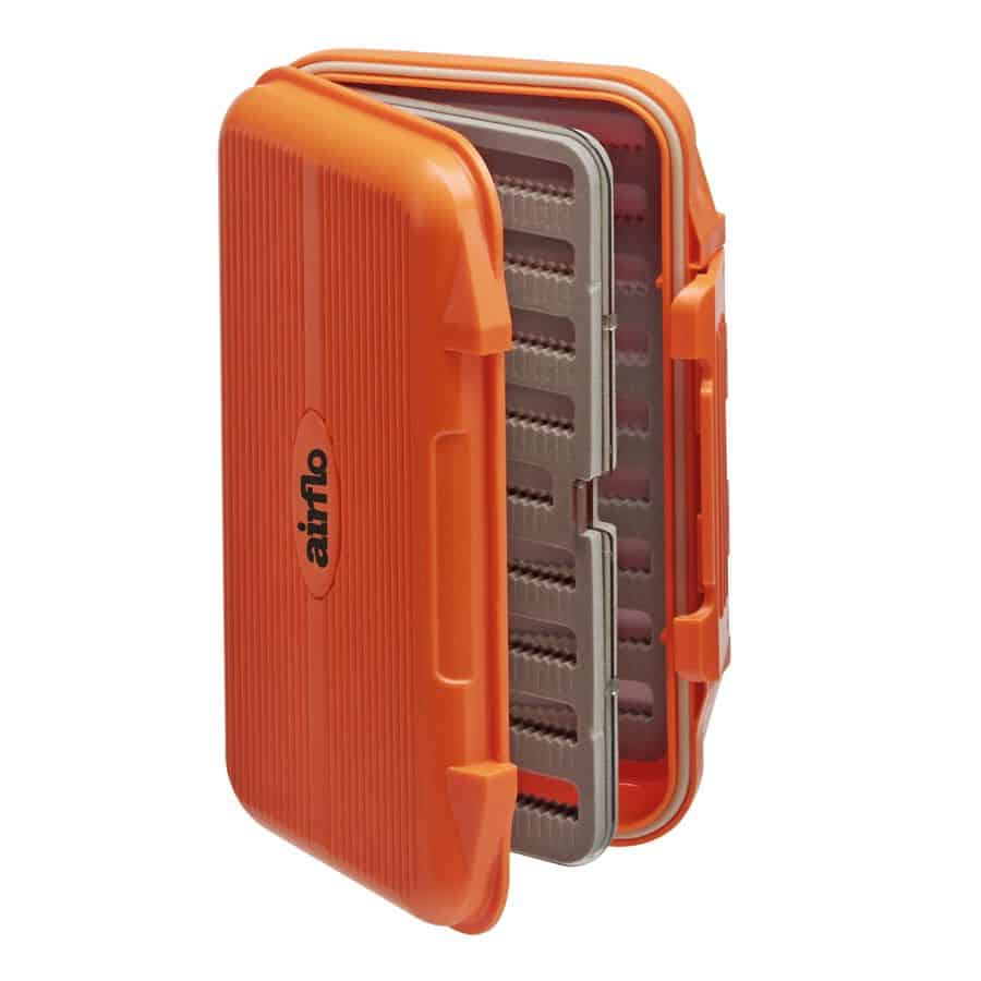 Airflo Aqua-Tec Fly Box - Orange Swing Leaf