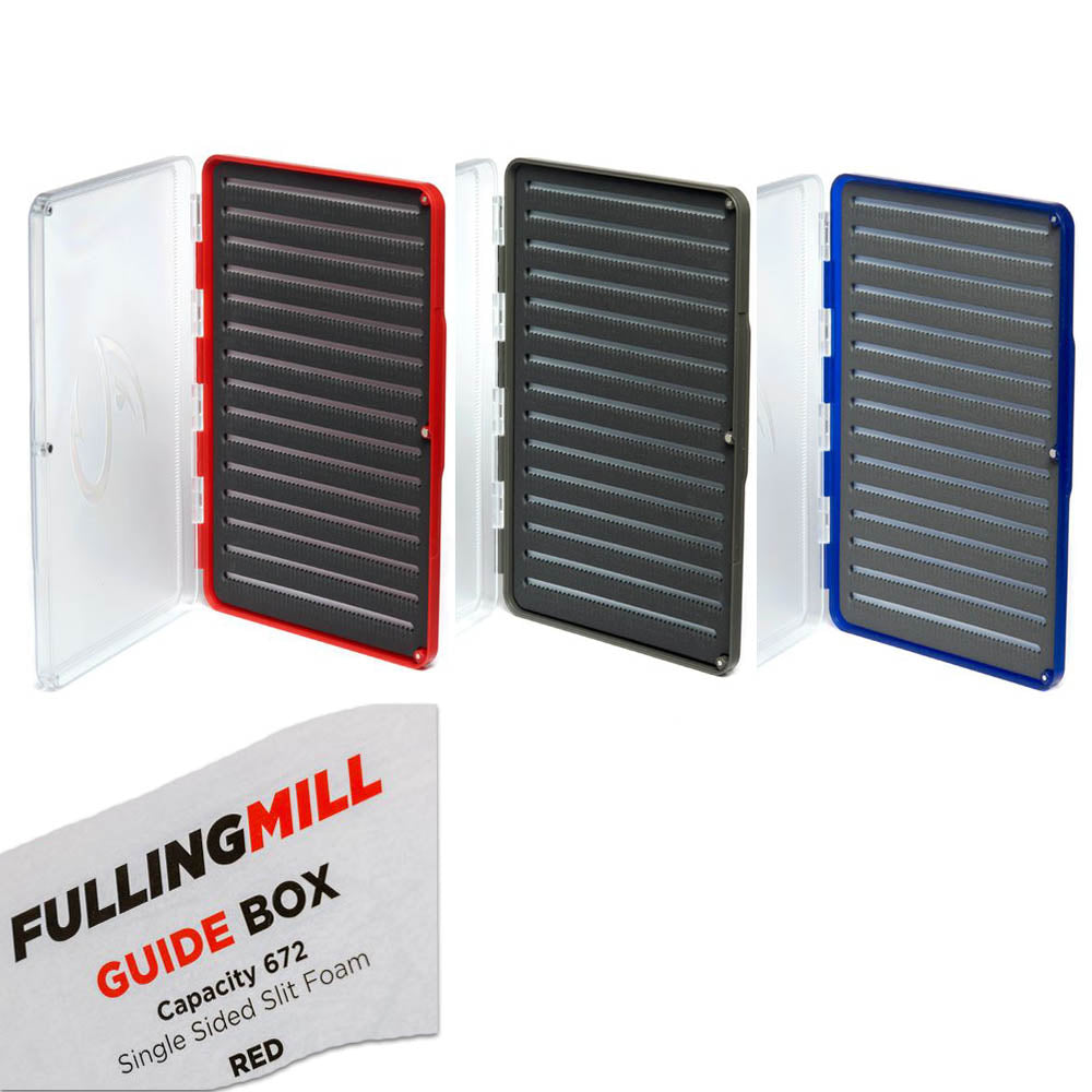 FULLING MILL GUIDE FLY BOX - HOLDS 672 FLIES