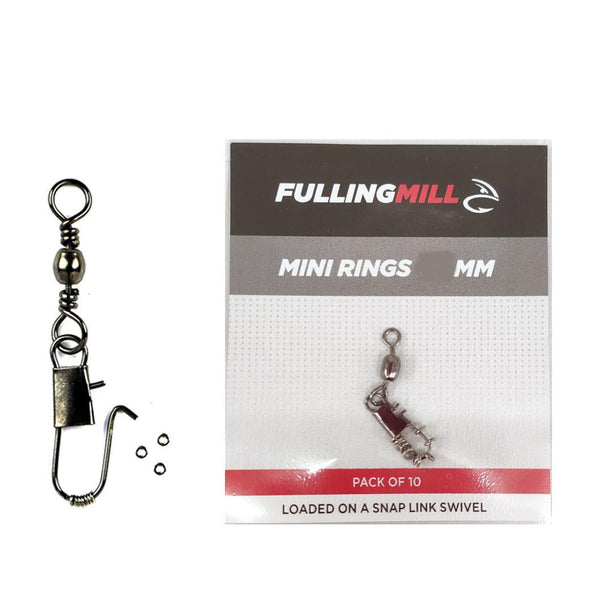 Fulling Mill Leader/Tippet Fly Fishing Rings 10 Per Packet