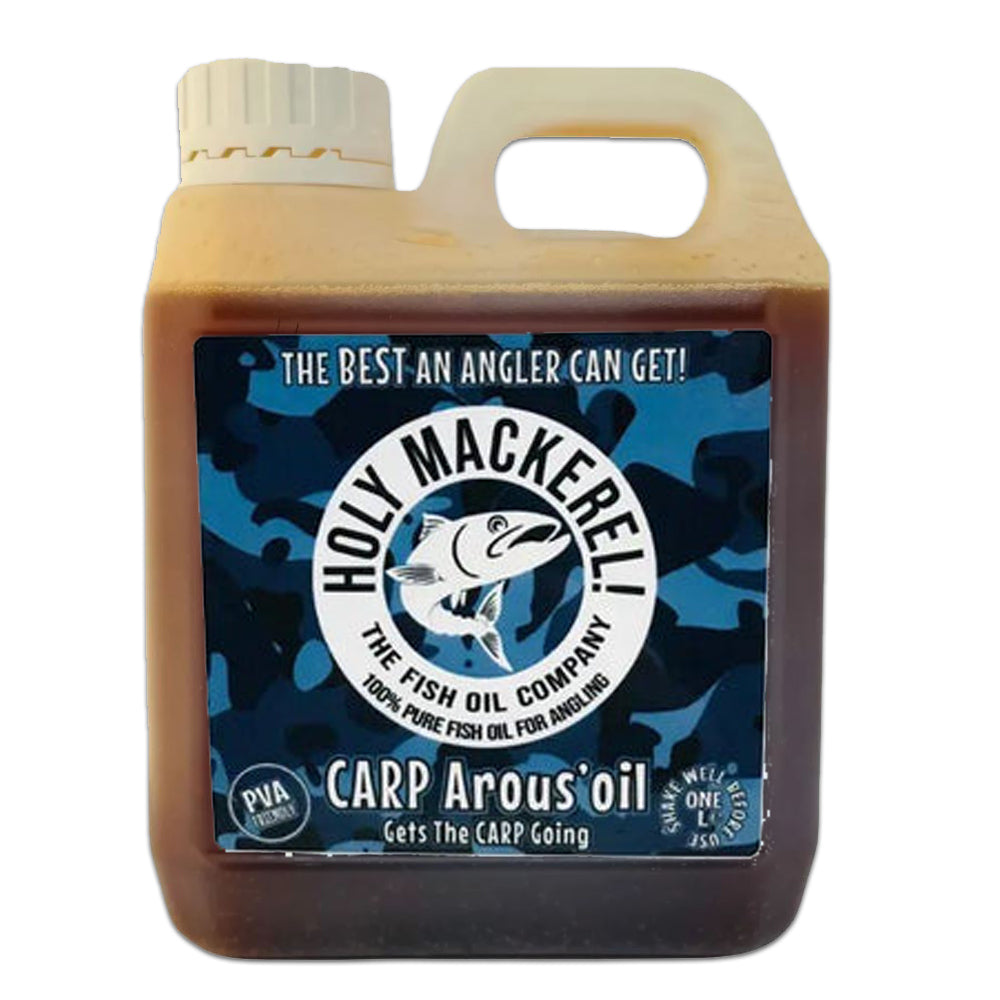 Holy Mackerel Fish Oil 1L Bottles - Carp Arous'oil