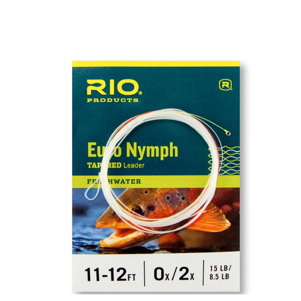 RIO EURO NYMPH TAPERED LEADER 11FT