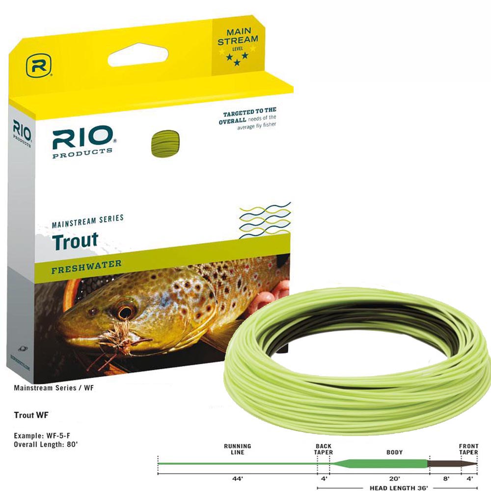 RIO MAINSTREAM TROUT SINK TIP FLY LINE