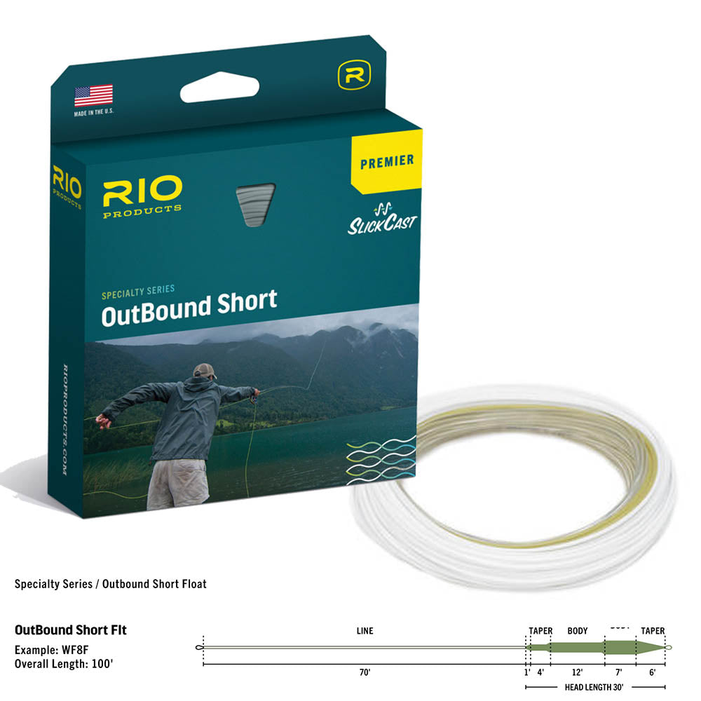 RIO PREMIER OUTBOUND SHORT FLOATING FLY LINE