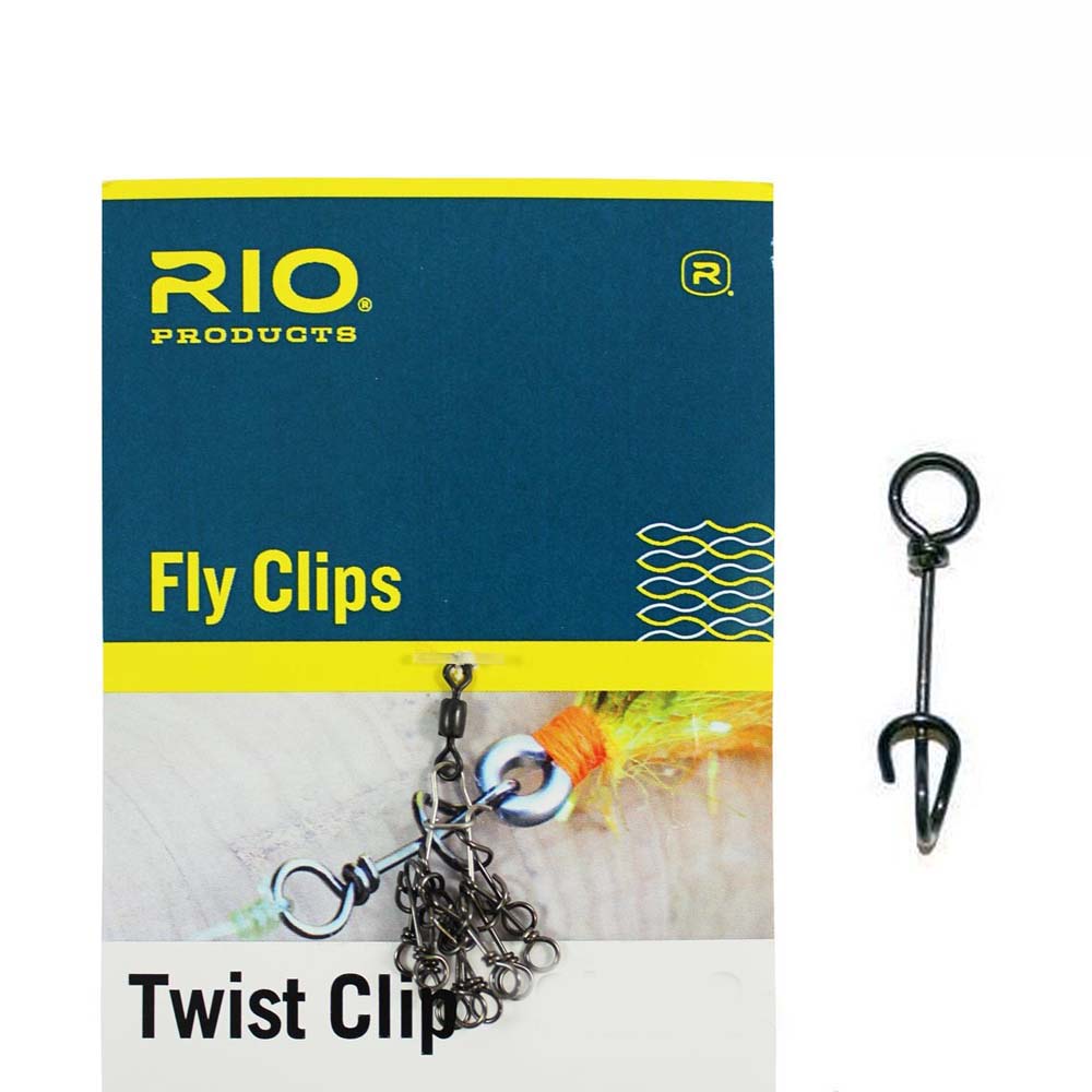 RIO TWIST CLIPS QUICK CHANGE FLY CLIPS 10 PACK