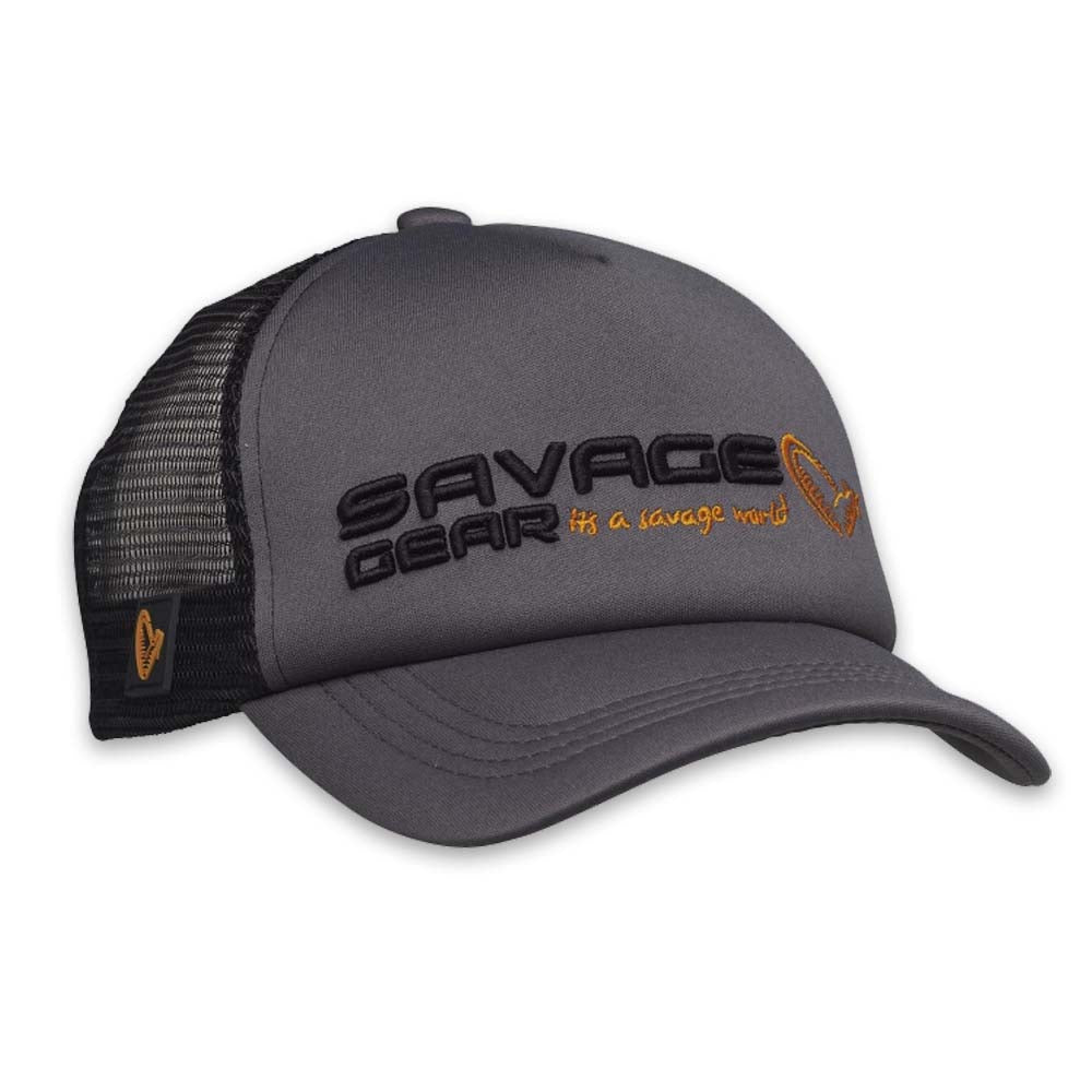 SAVAGE GEAR CAP CLASSIC TRUCKER HAT - SEDONA GREY