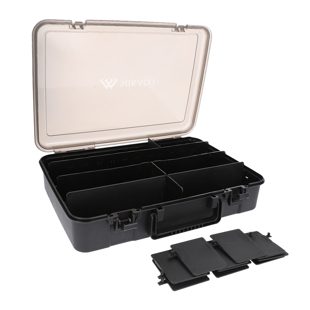 Mikado Single Level Adjustable Fishing Tackle Box