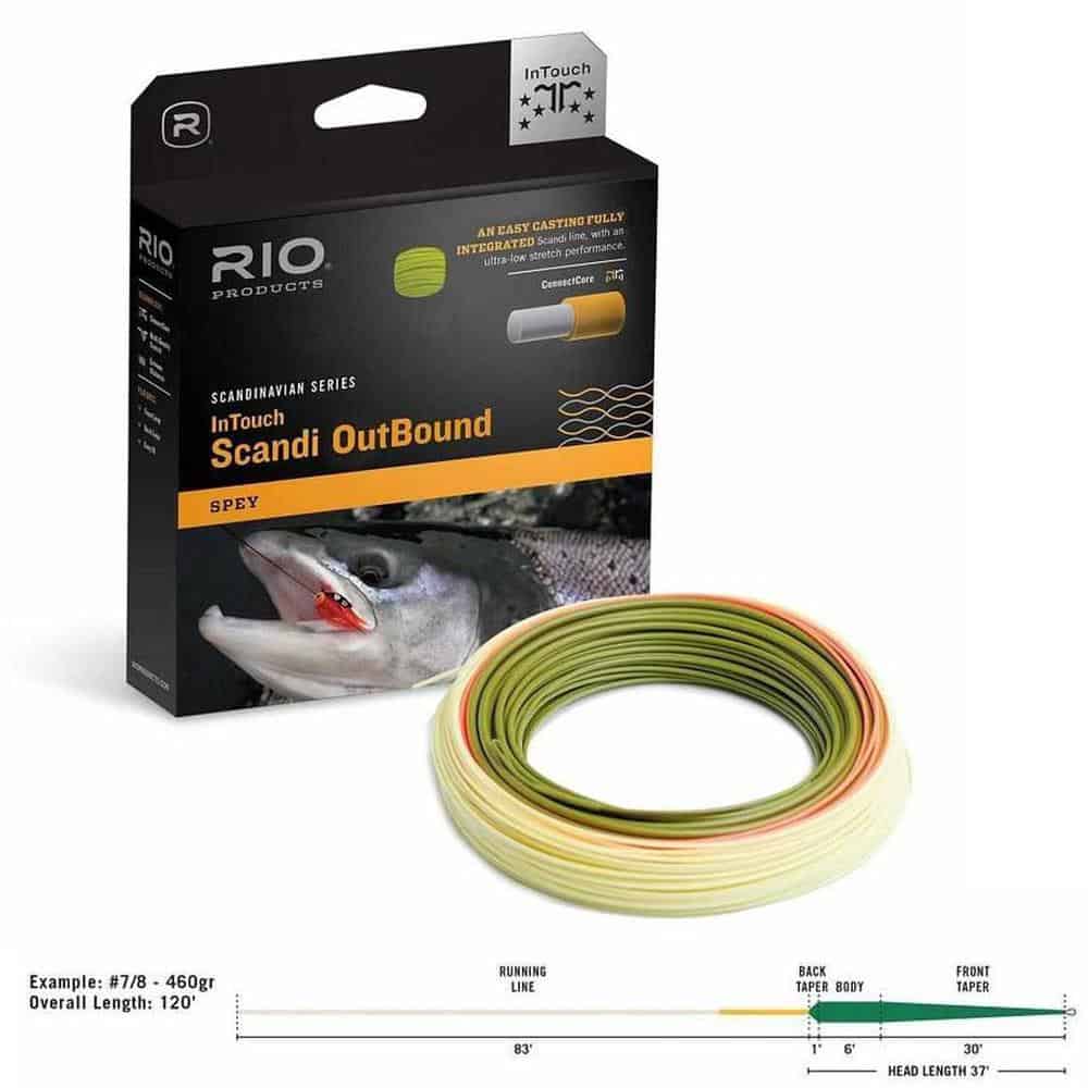 Rio Intouch Scandi Outbound Spey Salmon Fly Line
