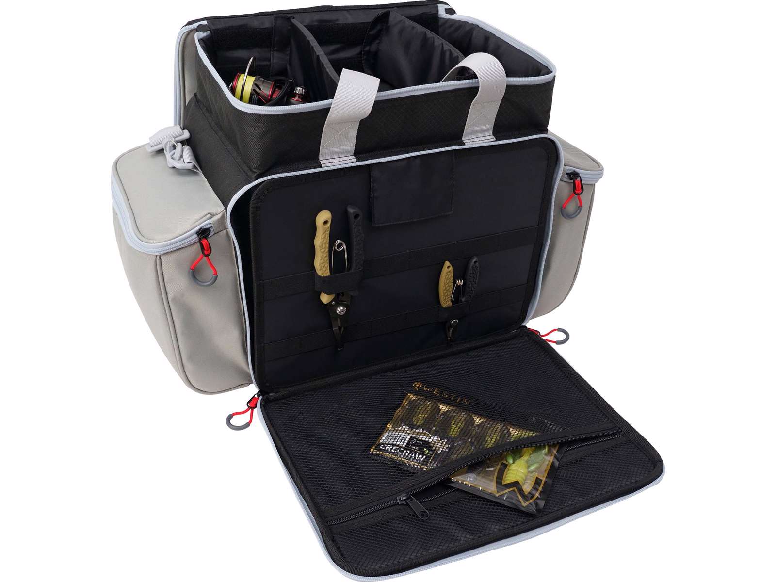 Westin W3 Vertical Master Bag With 5 Tackle Boxes
