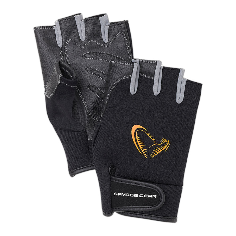 Savage Gear Neoprene Half Finger Gloves